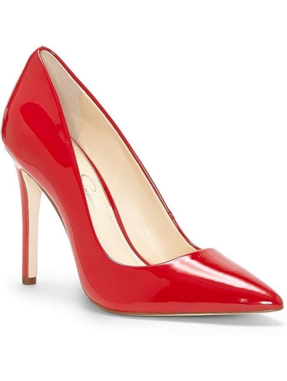 Jessica Simpson Cassani Patent Leather Pumps - Red Muse 5.5M ($79)